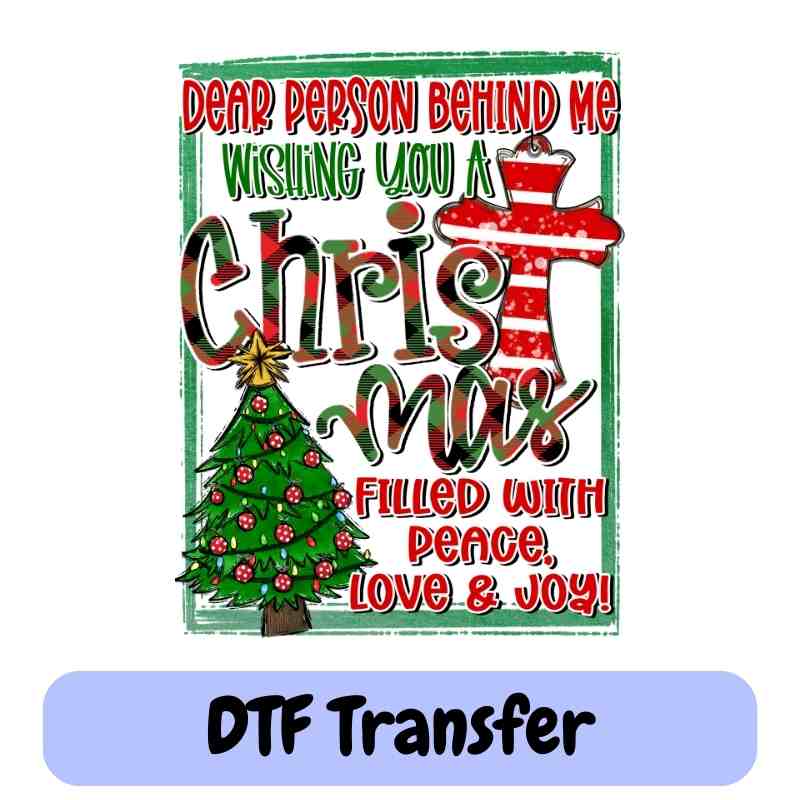 LV Christmas DTF Transfer