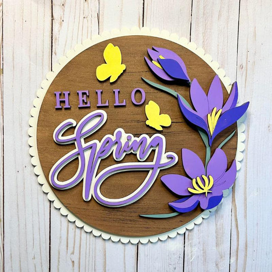 Hello Spring Flowers DIY Craft Kit