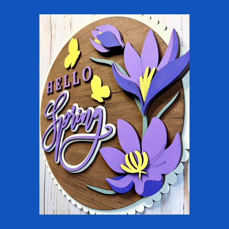 Hello Spring Flowers DIY Craft Kit