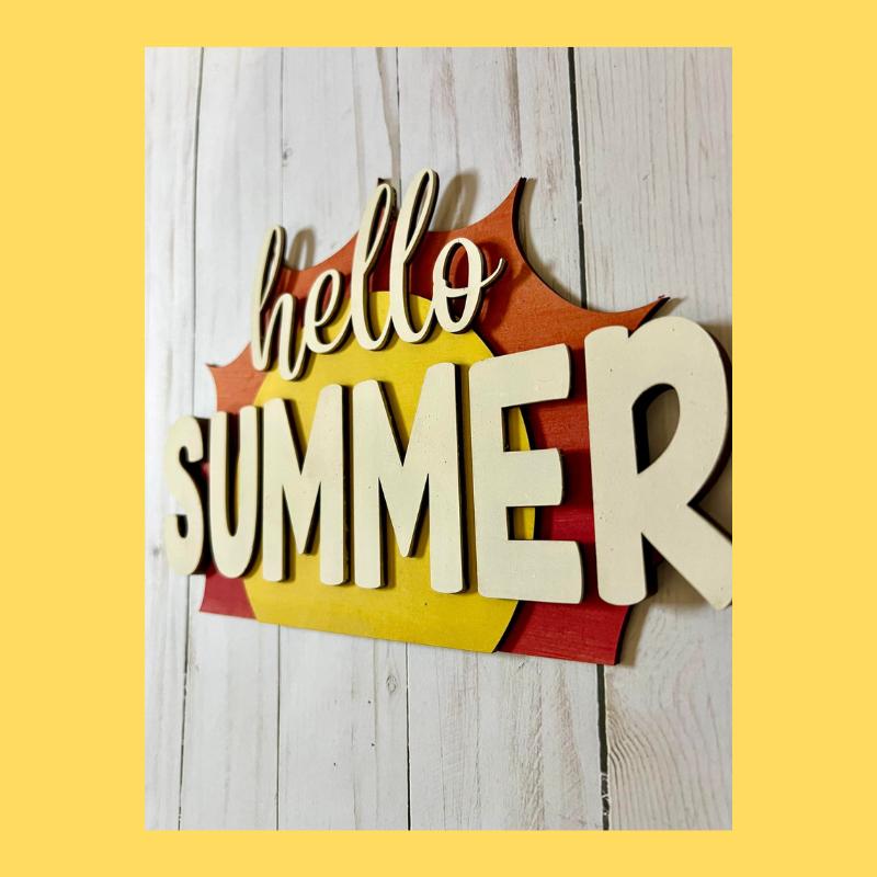 Hello Summer Sun DIY Craft Kit