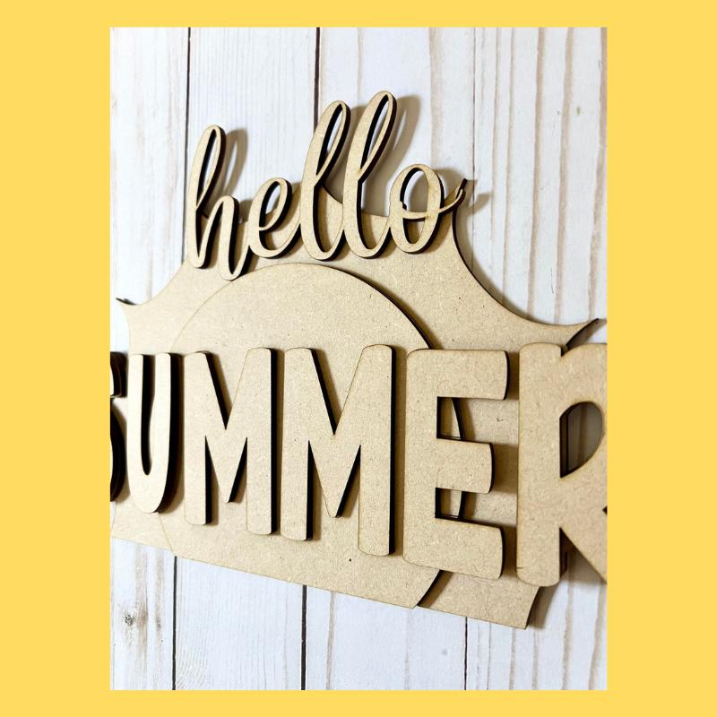 Hello Summer Sun DIY Craft Kit
