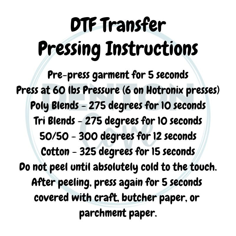 Teach Varsity Stitch - DTF Transfer