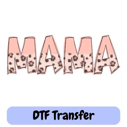 Mama and Mini Boho Leopard  - DTF Transfers