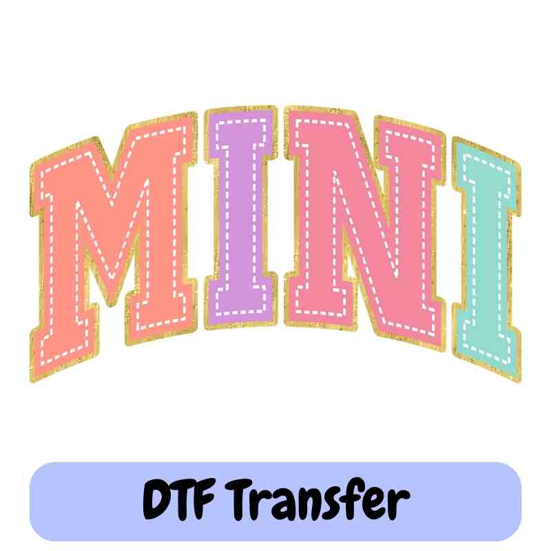 Mama and Mini Varsity Stitch  - DTF Transfers
