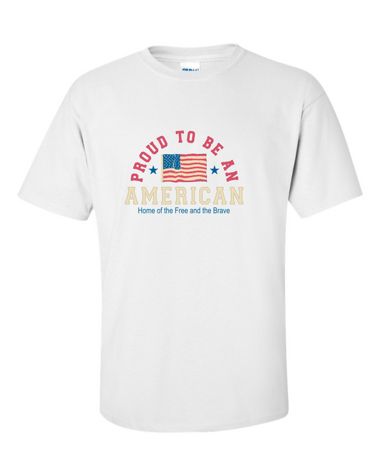 Proud to Be American Short Sleeve T-Shirt