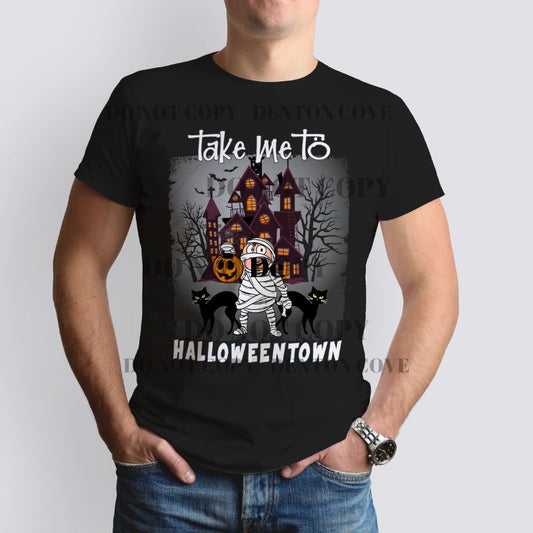 Take Me to Halloweentown - Male - Short Sleeve T-Shirt